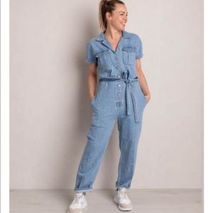 Boyish Brand Denim Jumpsuit from Lou & Grey